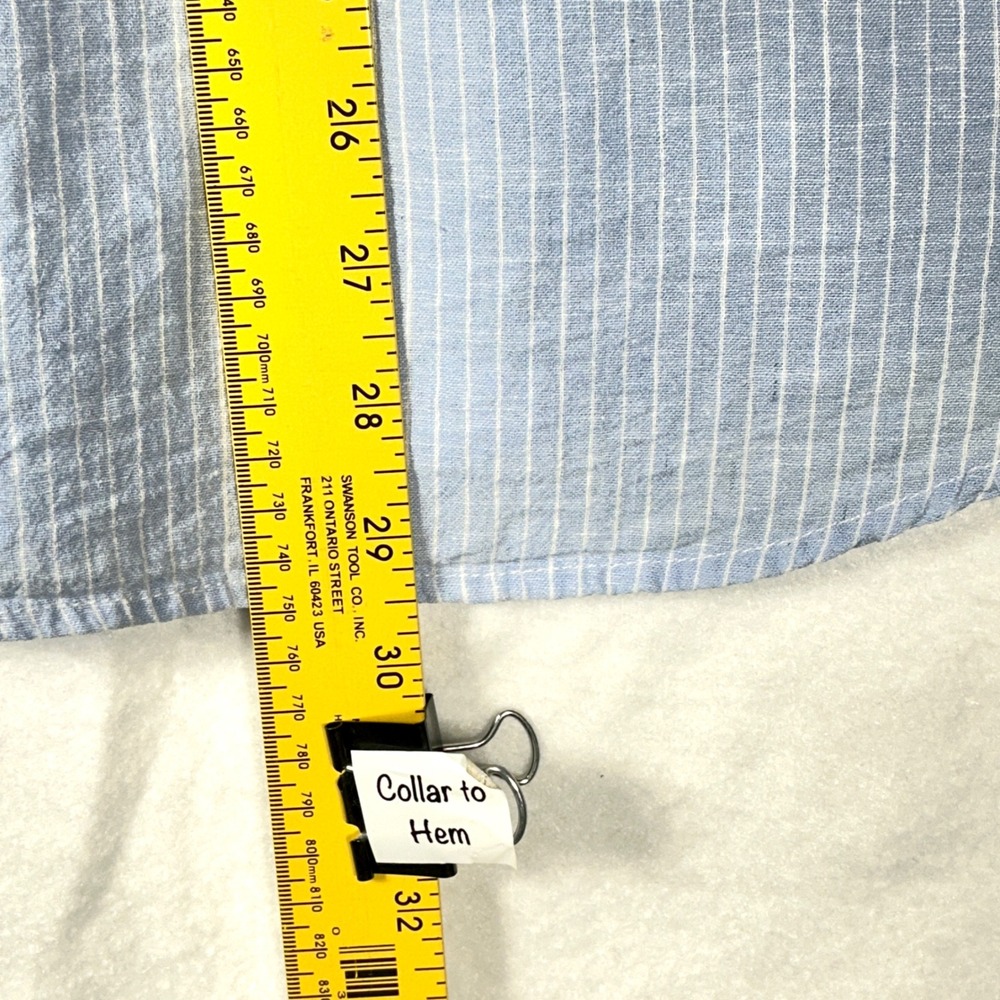Brooks Brothers J Crew Alan Flusser Mens Size M Button Down Shirts Gingham Linen - Picture 16 of 16